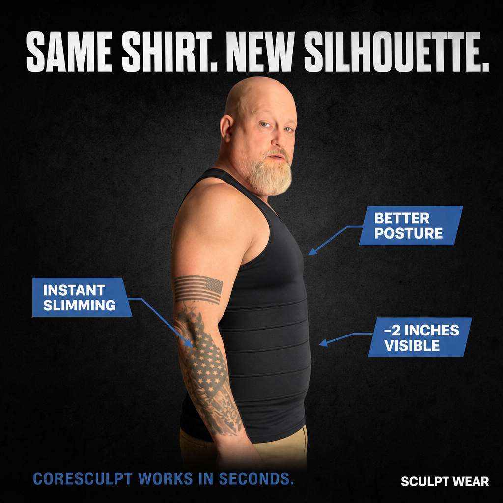 Built for the way men actually want to look in their clothes.